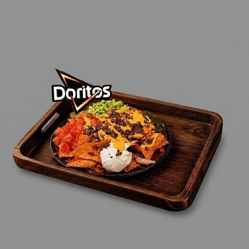 Nachos grande with toppings