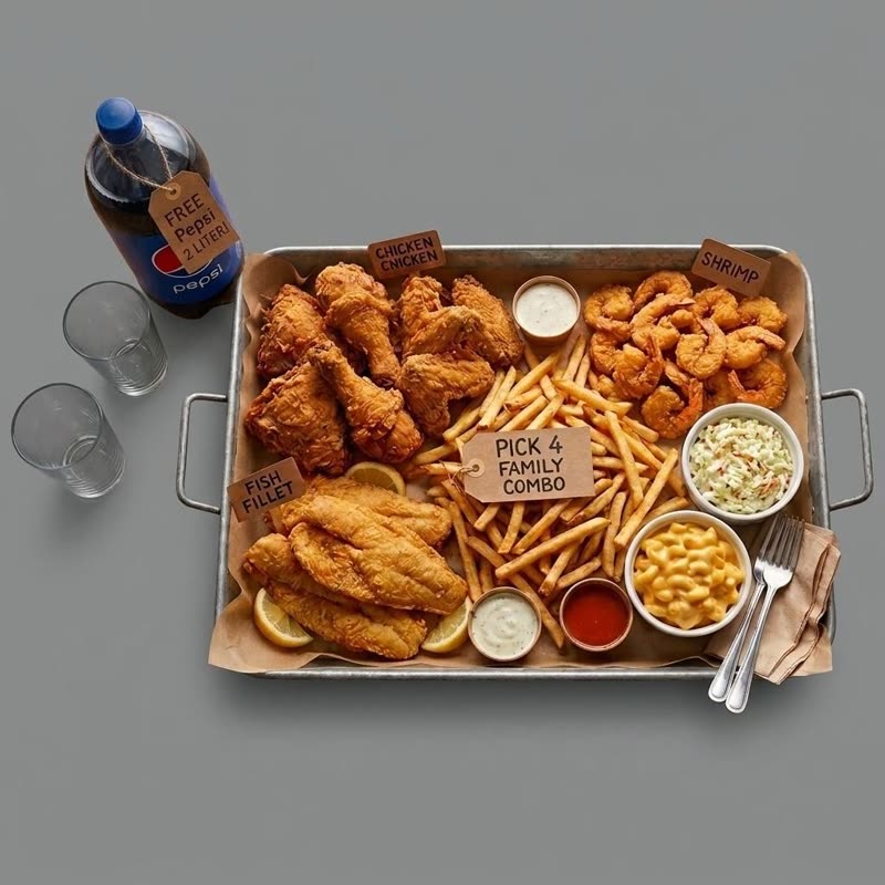 Pick 4 family combo
