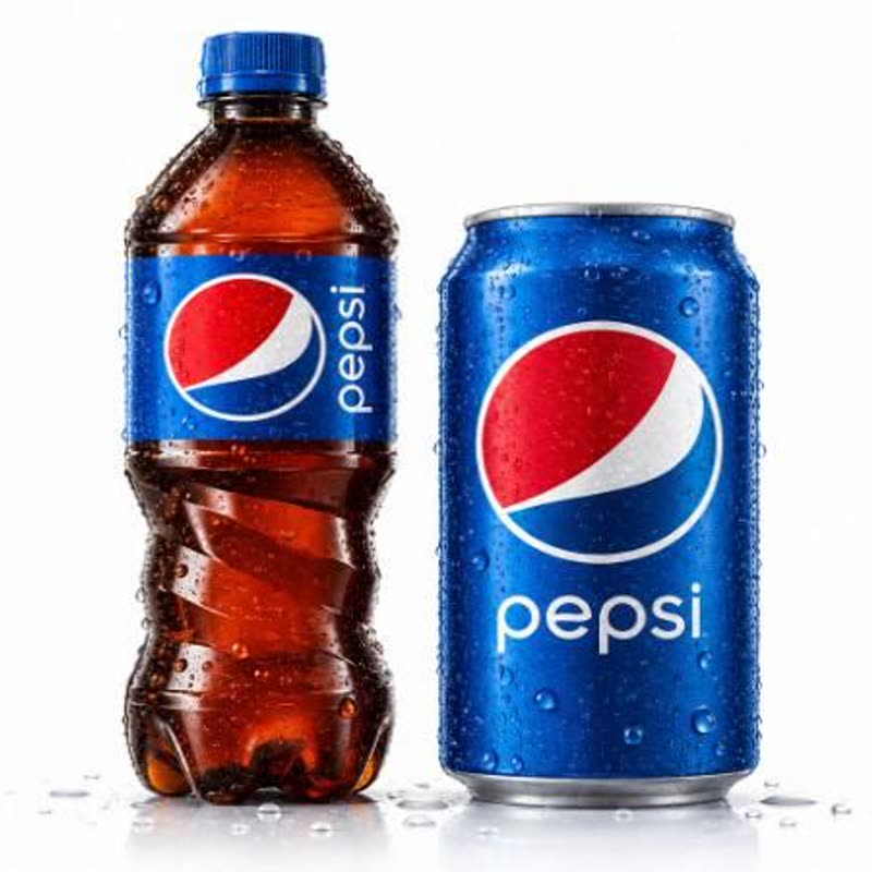 Ice cold can of soda
